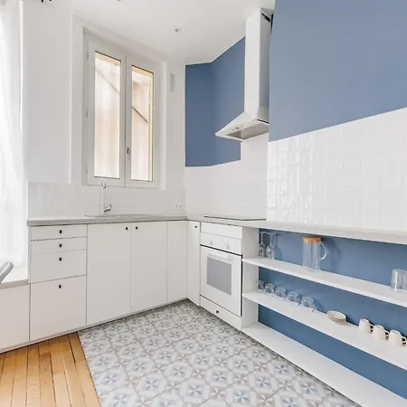 Appt 1 Bdr 2p Near Buttes Chaumont Appartement